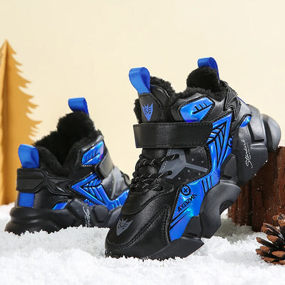 Kids Snow Boots for Boys Girls High Quality Winter Warm Waterproof Children Fashion Sport Shoes Sneakers Girls Snow Boots.