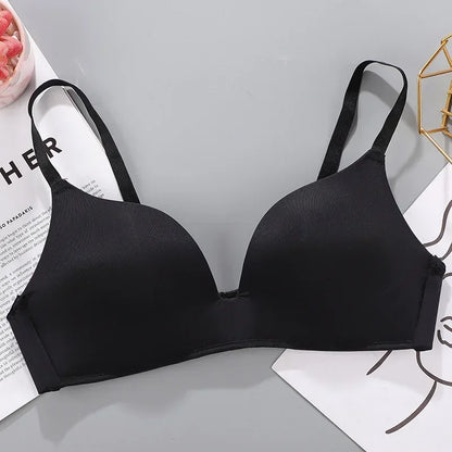 Women Seamless Bra Sexy No Wire Push Up Underwear Girls Students Breathable Thin Bras Sujetadores Sexys Ropa De Mujer Лифчик 브라