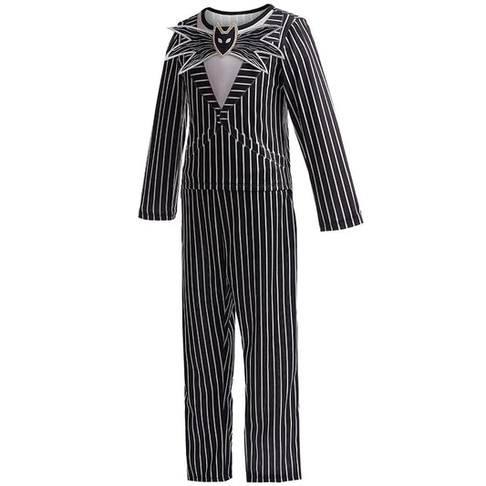 Albtraum vor Weihnachten Jack Skelli ngton Halloween Skelli ngton Jack Cosplay Kostüm für Kid Boy Karneval Kinder Kleidung