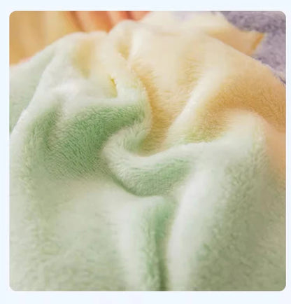 New winter quilt lamb wool autumn spring thickened super warm fiber  - et constant temperature milk cashmere bedding comforter.