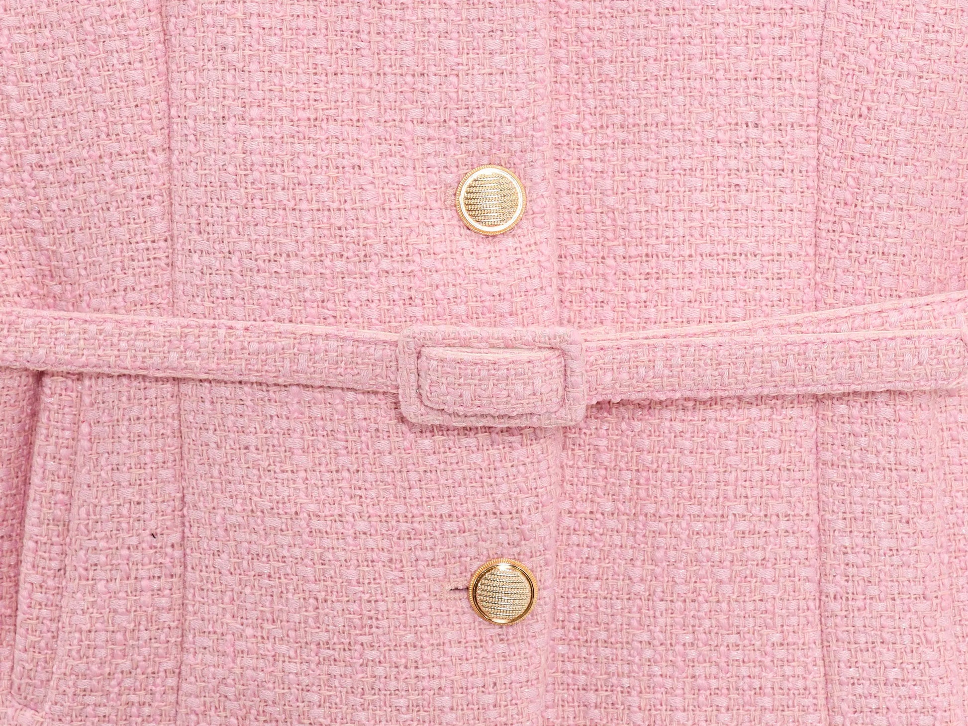 TRAFZA Frauen Elegante Solide Gürtel Westen Tops O Neck Metall Taste Ärmellose Weste Büro Dame Oberbekleidung Casual Blazer Tops.