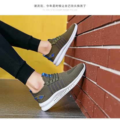 Big Size 48 Sneakers Shoes Men Lightweight Breathable Running Walking Male Footwear Lace-up Adult Sneakers Zapatillas De Deporte