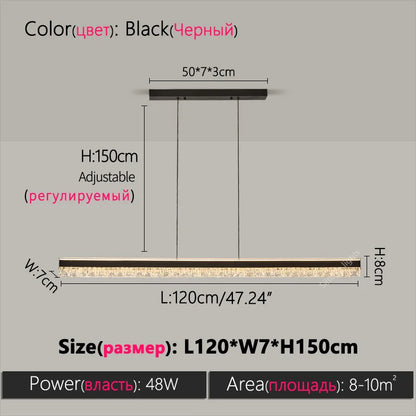 Restaurant-Pendelleuchten für Dach, Pendelleuchte im nordischen Stil, jetzt Stehtischlampe, Küchenlampen, Esstischlampe, LED-Kronleuchter