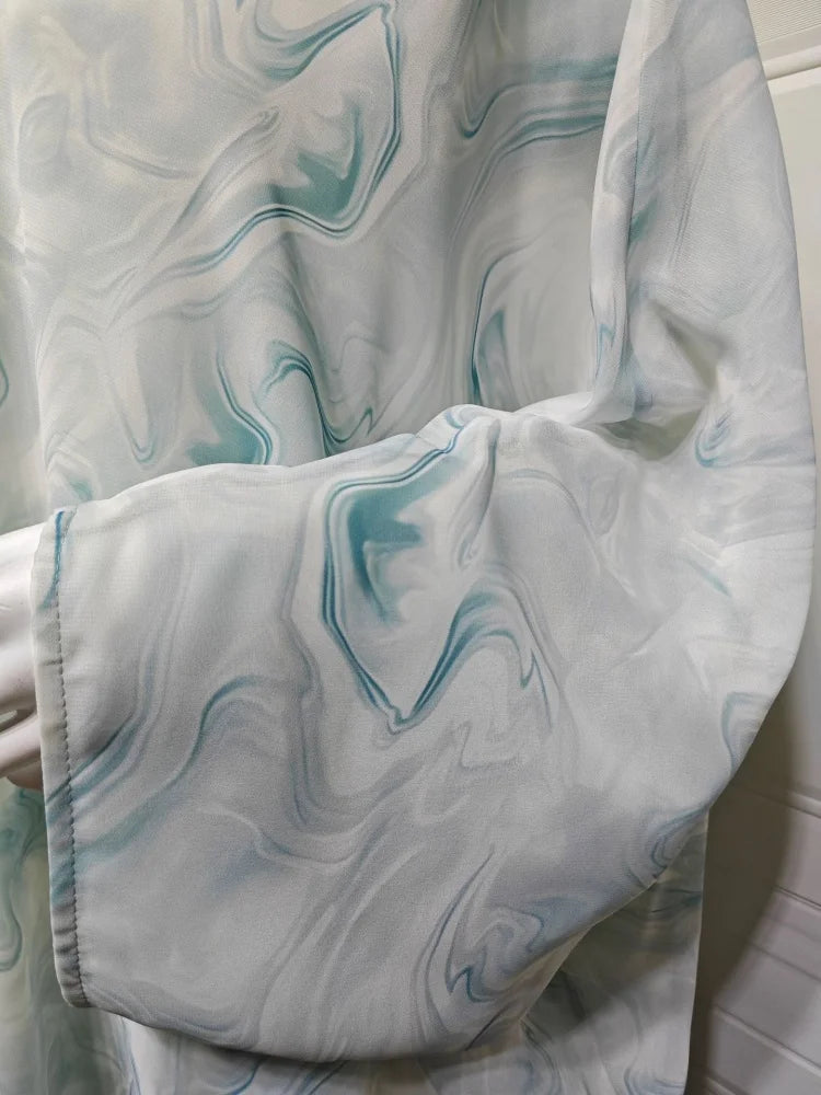 Ramadan Open Modest Kimono Abaya Damen Dubai Muslim With Hijab Islam Women Caftan Moroccan Kebaya Kaftan Robe Femme Musulmane.