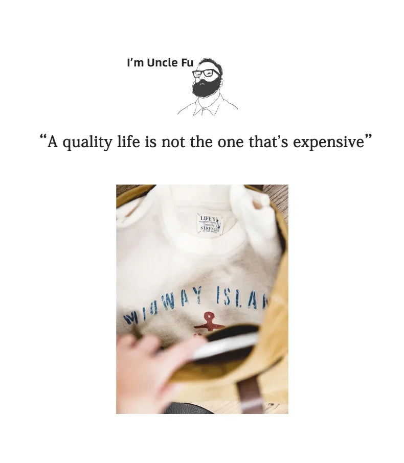 Maden Vintage Letter Print Cotton Short Sleeve T-Shirt Men's Summer Loose Fit Ribbed Crew Neck Tee Casual Street Tops for Daily.