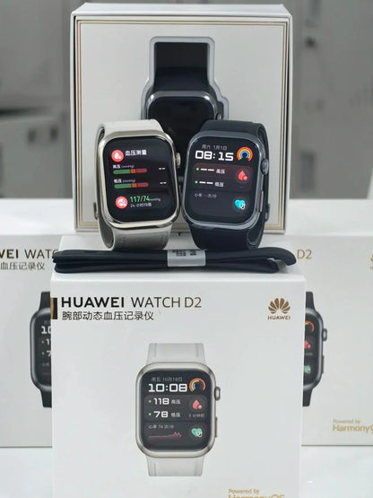 HUAWEI Watch D2 1.82‘’ AMOLED Display ECG Comprehensive Sleep Monitoring Family Health Care Bluetooth Talk NFC Airbag Strap.