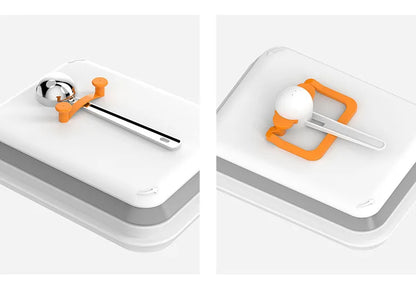 Square press storage tank sealed tank kitchen grains plastic candy jar fruit powder box transparent storage tank.