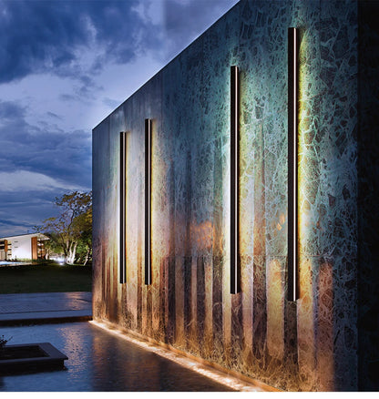 LED-Außenwandleuchte, modern, wasserdicht, IP65, Villa, Veranda, Garten, Terrasse, Exterio, Wandleuchte, regenfest, vor der Garagentorlampe.