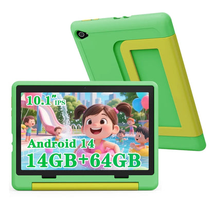 Kid Tablet 10 Inch Android 15 Octa Core 14GB RAM 64GB ROM 128GB Expandable 5000mAh WiFi Bluetooth Children's Gift Kids Software.