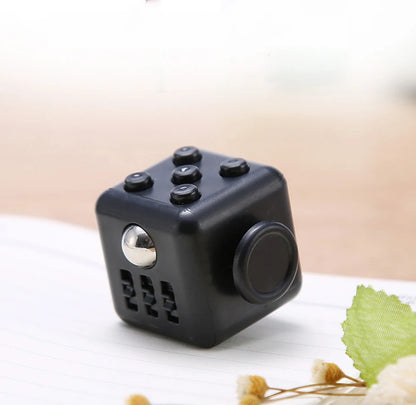 Solid Color Fidget Decompression Dice for Release Stress Autism Anxiety Relieve Adult Kids Stress Relief Anti-Stress Fingertip.