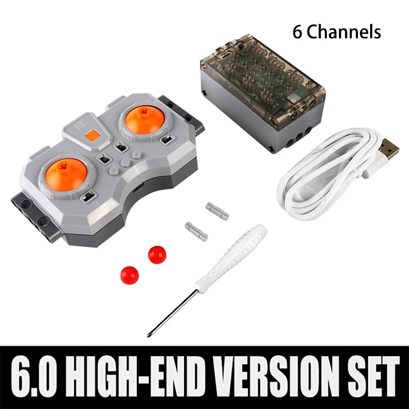 High-Tech M XL L Motor Servo Bricks Toys PF Parts 8293 8883 MOC Power Functions Motor Multi Tool Compatible With LEGO Model.