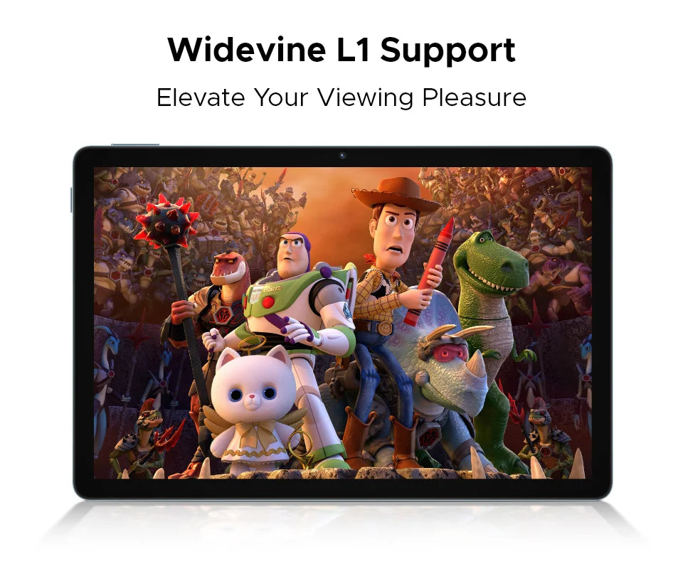 DOOGEE U11 Android 15 Tablet 11 Ultra-clear 90Hz Display 4GB RAM 128GB ROM 8580mAh Battery Dual Speaker Supports Widevine L1