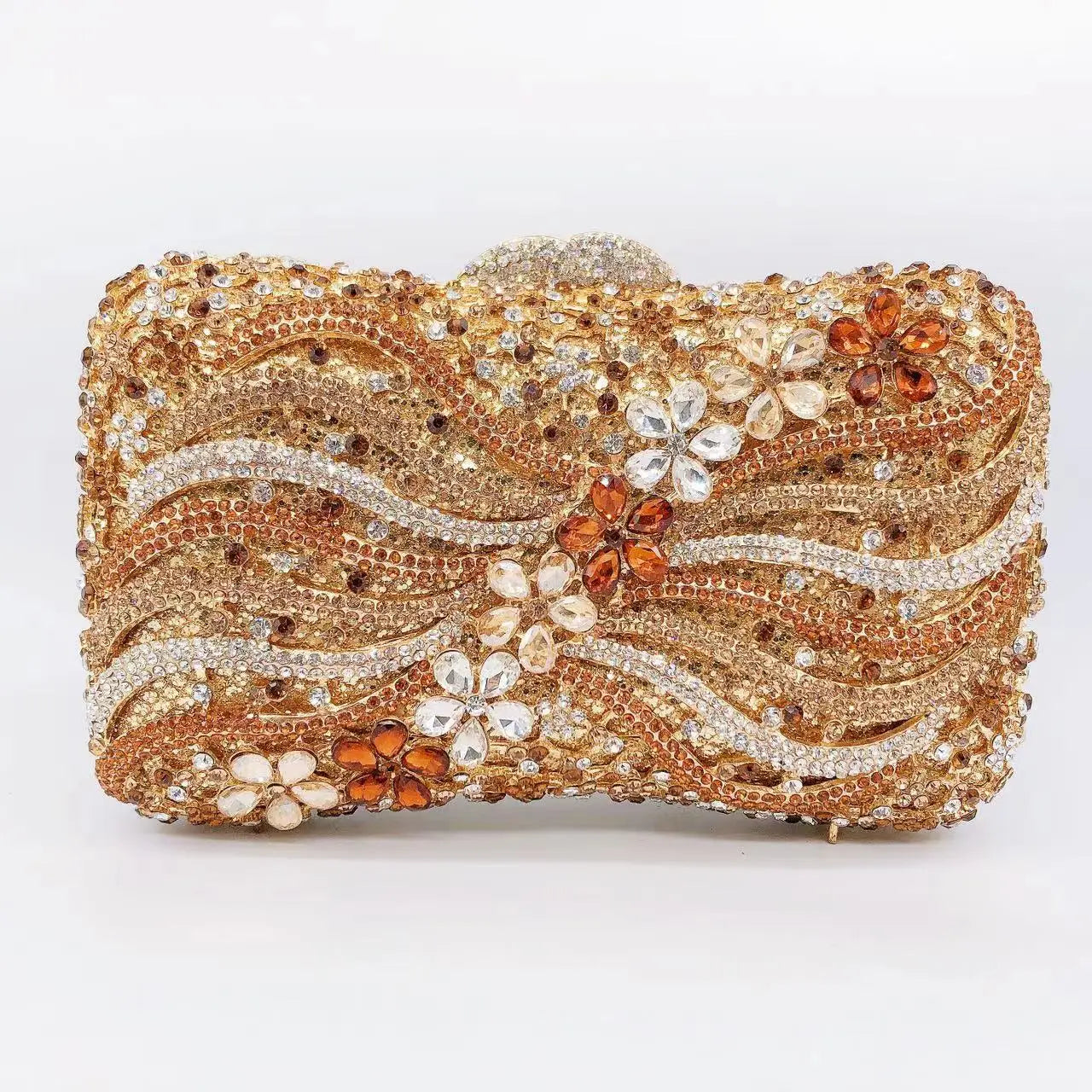 Diamond Dinner Hollow Rhinestone Banquet Clutch Bag Handtassen Dames Bolsos De Fiesta Para Mujer Boda Women's Rhinestone Handbag