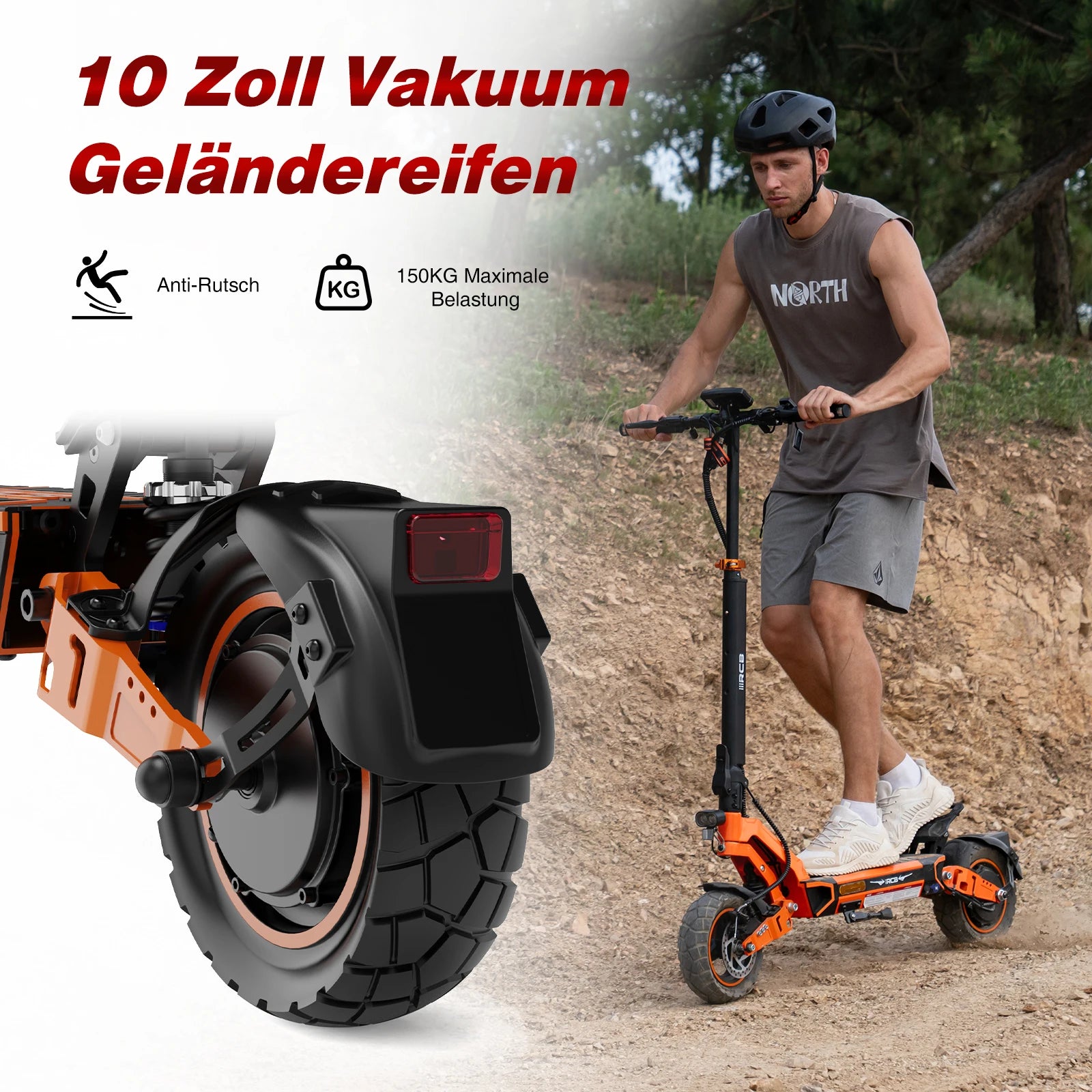 RCB electric scooter D7/D7 PRO ABE (premium version), NFC/ Turn Signal/APP, 500W Motor Peak 1600, 3 Speeds E Scooter for Adults.