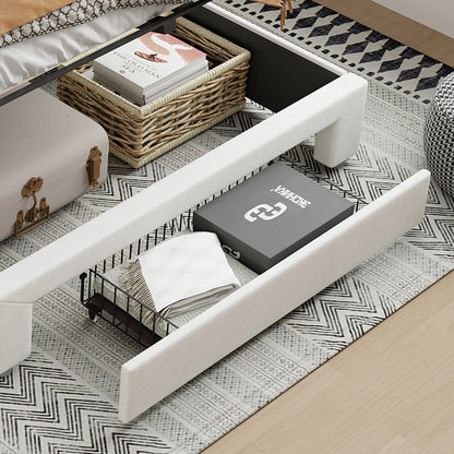 Lazy space Samt gepolsterter Bett rahmen mit RGB-Licht, USB-Anschluss Kopfteil, hydraulische Aufbewahrung sbett box, Doppelbett 140/x cm