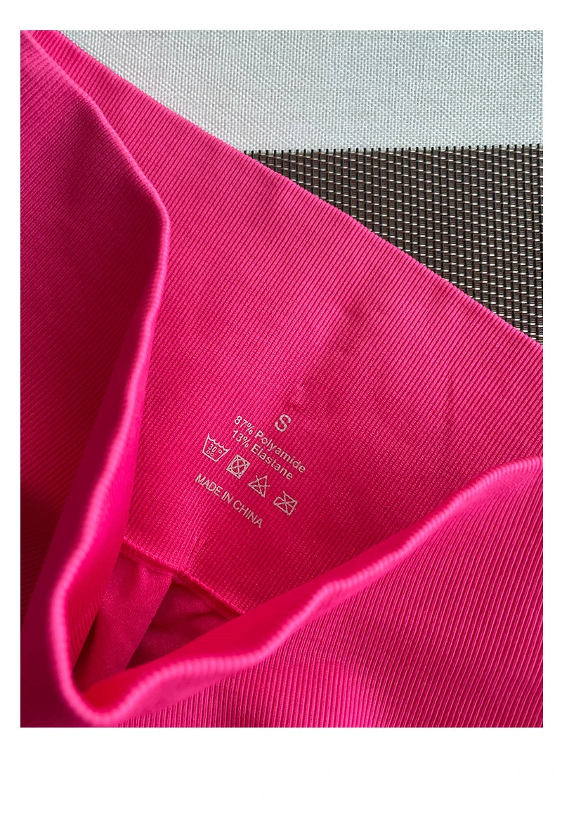 TKITK Solid Leggings Women Seamless Sports  Scrunch Bum Tights cycling shark pants Yoga shorts Gym navigation nv Workout wear