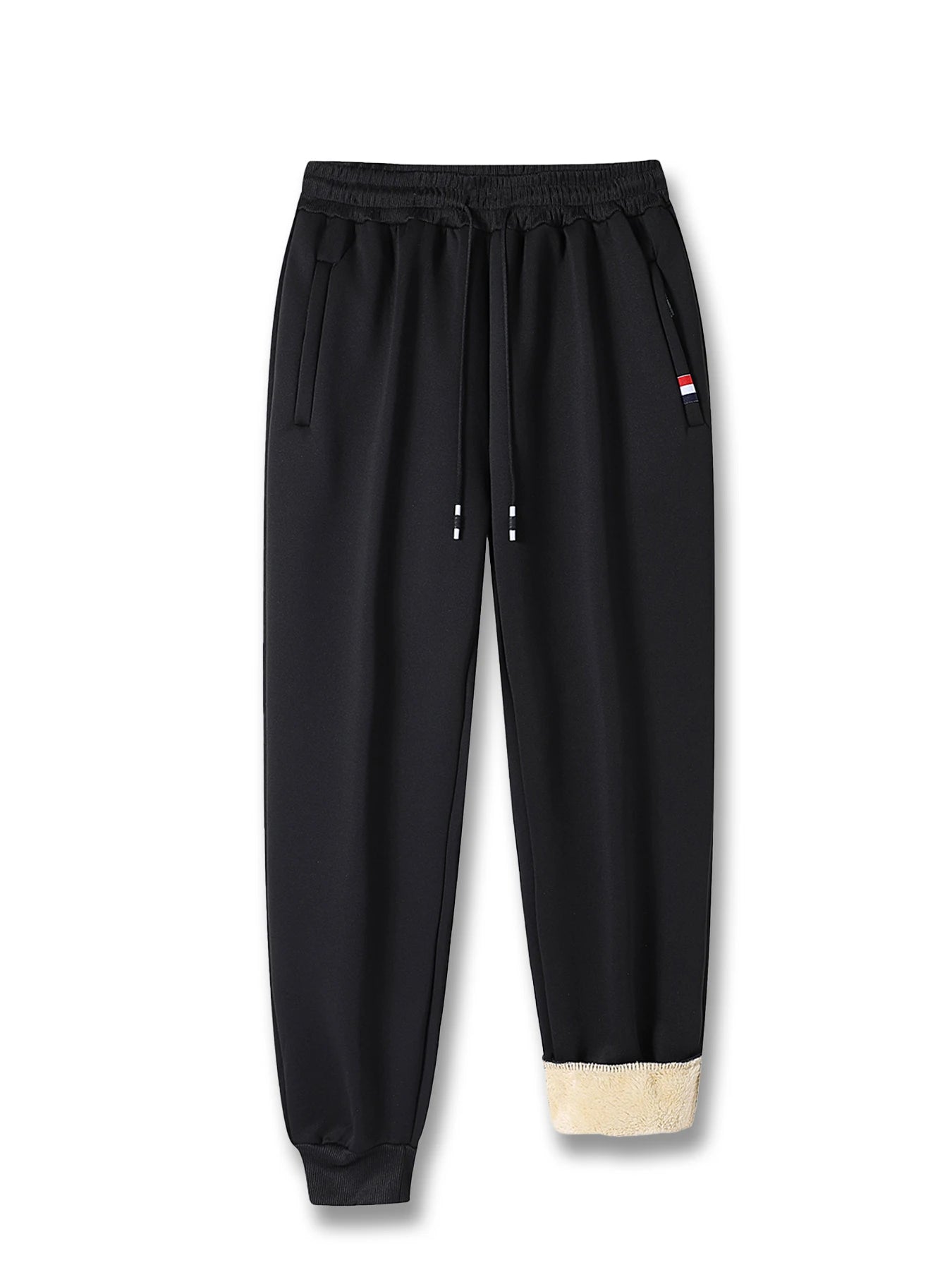 Autumn Winter Thicken Fleece Sweatpants Men Women Loose Casual Trousers Drawstring Warm Outdoor Sports Pants Jogging Pants.