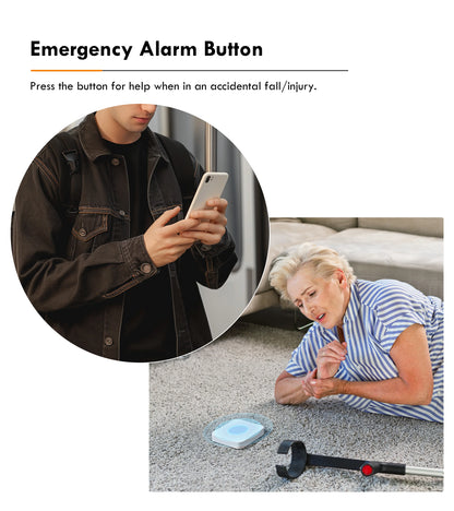 GIRIER ZigBee Szenenknopfschalter, intelligenter Szenencontroller für die Heimautomation, Multi-Szenario-Verknüpfungsschalter, funktioniert zu Hause.