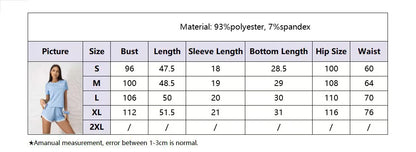 2025, neue Damen-Pyjama-Sets, Pyjama-Shorts, kurzärmelig, Loungewear-Set, weich, bequem, Stretch, lässig, Sommer-T-Shirt, Shorts, modisch, heiß.