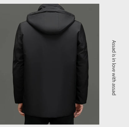 Top Grade Brand Casual Fashion Designer Warm Parka Coat Mens 2025 Newest Winter Jacket Quilted Windbreaker  Mens Clothes