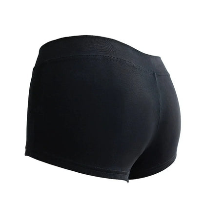 Simple Black Dance Fitness Running Ultra Short Sports