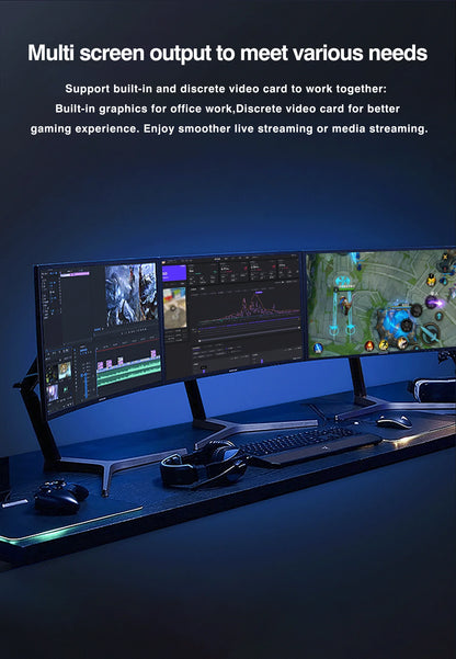 DIY Gaming Computer Motherboard with Onboard CPU 13th Core Interpose Kit Q1J1 ES 0000 8C12T DDR4 RAM LGA115X Desktop PC.