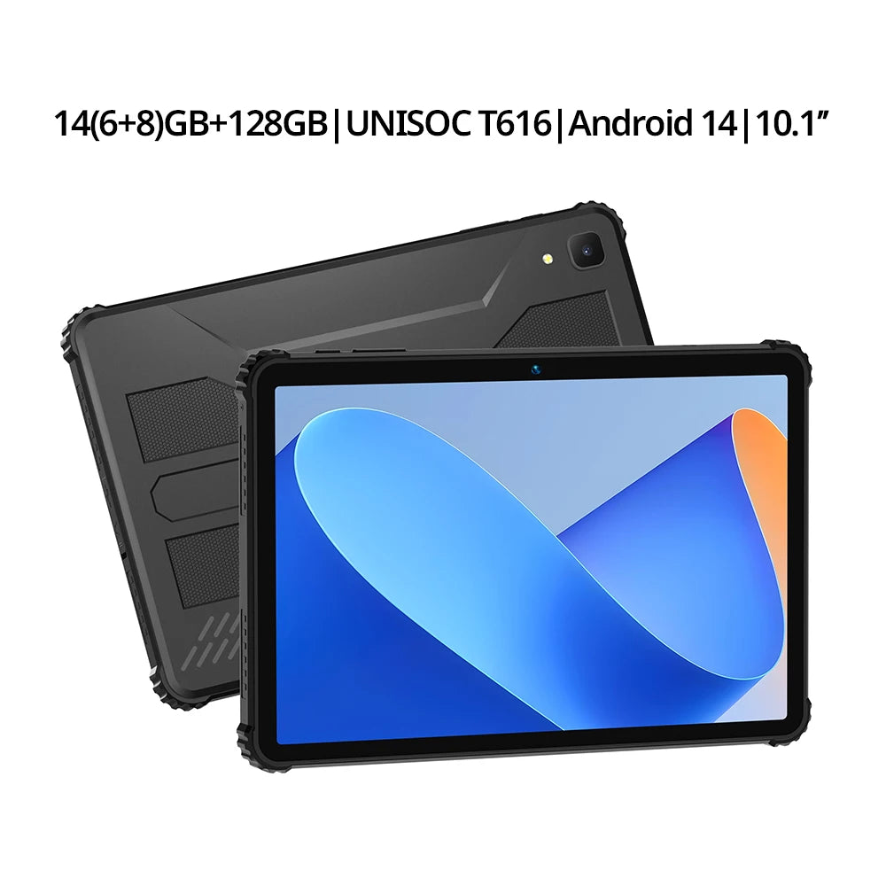 BMAX tablet I10S Pro Three-proof tablet Max14GB Memory(6GB+8GB) 128GB Storage Android 14 UNISOC T616 ARM Mail G57 4G Full Netcom