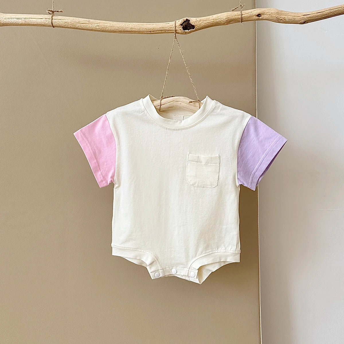 Sommer Baby kleidung Stram pler kurz ärmel ige Dreieck Bodysuit Baumwolle Kinder kleidung Neugeborene Jungen Mädchen Tasche Overall 0-18m.