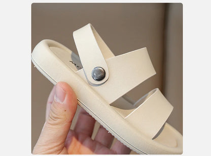 Toddlers Boys Girls Sandals Summer New Children Casual Beach Shoes Kids Fashion Sandals Anti-sliperry Soft-soled Sports Sandals.