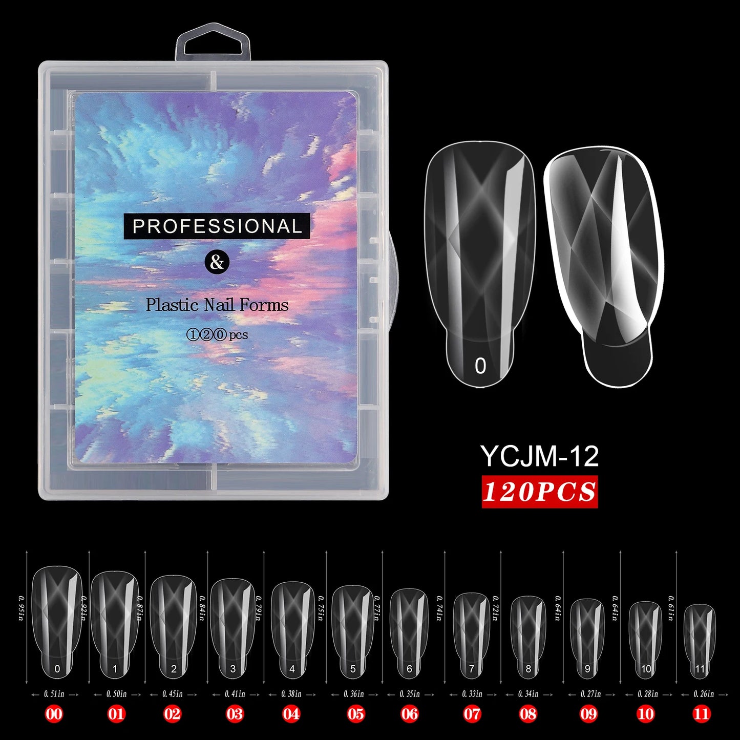 Extension False Nails Art Tips Acrylic Fake Finger Gel Polish Mold Sculpted Full Cover Press on Nails Manicures Accessories Tool