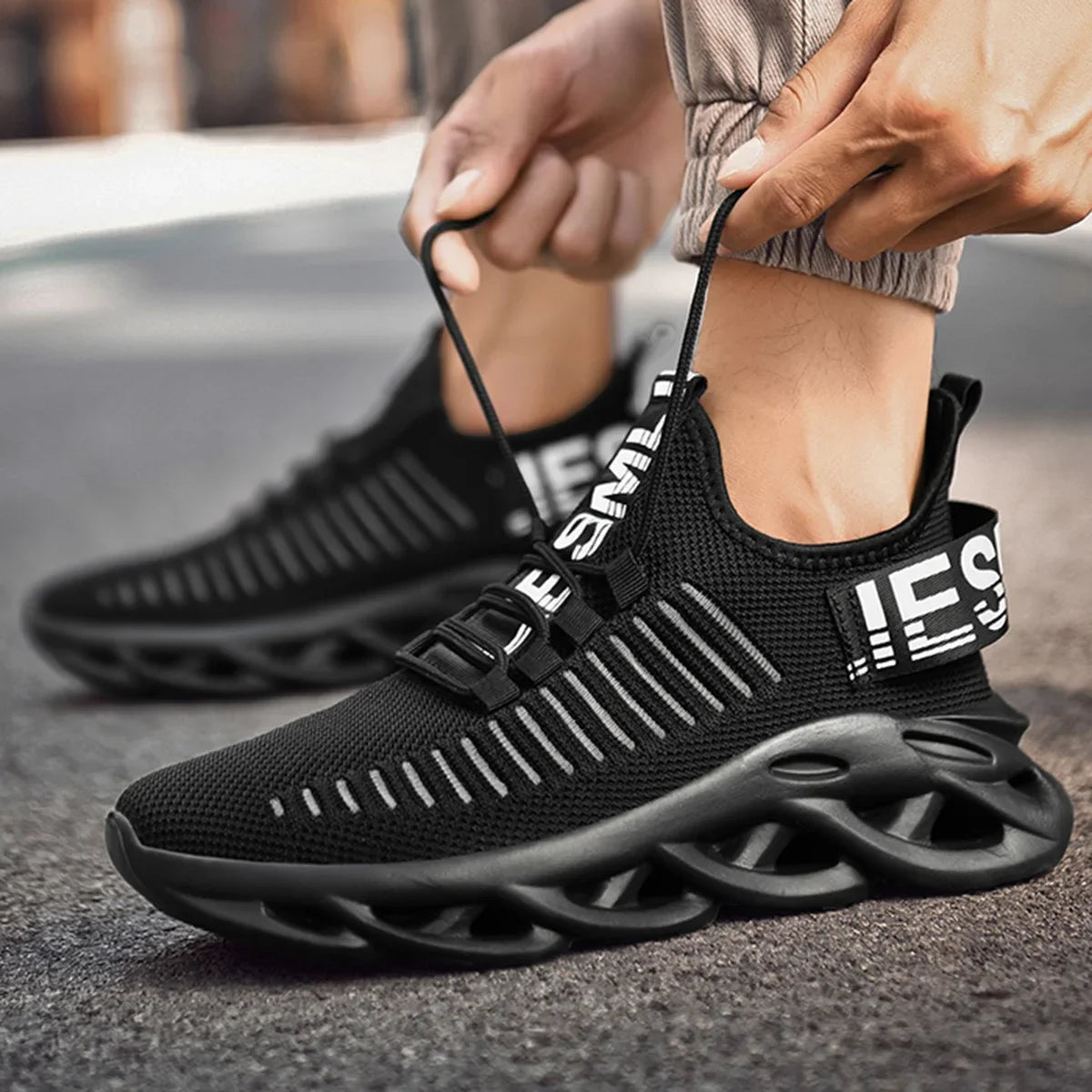 Men Shoes Comfortable Sneakers Breathable Running Shoes for Men Mesh Tenis Sport Shoes Waling Sneakers.