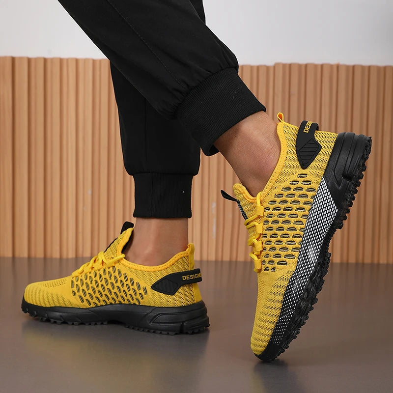 2025 Shoes for Men High Quality Male Sneakers Breathable Fashion Gym Casual Light Walking Plus Size Footwear Zapatillas Hombre