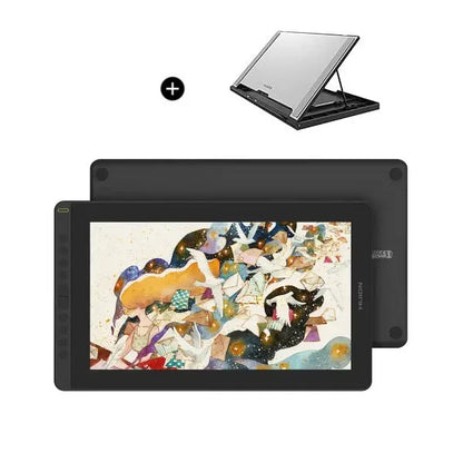 HUION Kamvas 16(2021) Graphics Drawing Monitor Battery-free Digital Pen Tablet For Windows/MAC And Android 120%s RGB.
