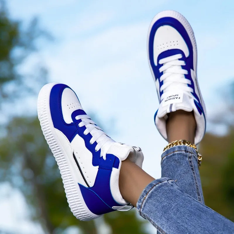 YRZL High Top Sneakers Unisex Waterproof Pu Leather Lightweight Sports Shoes Wear Resistant Tennis Shoes for Men Women