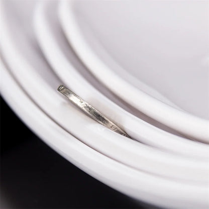 Melamine White Dinner Plate Fast Food Square Dishes School Rice Meal Serving Trays Cheap Hotel Table Decoration and Accessories.