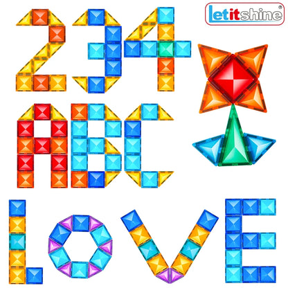 Montessori Magnetic Toys Education Stem Developmental Building Blocks Magnet Tiles Construction Bricks Kids Baby Boy Puzzle Game.