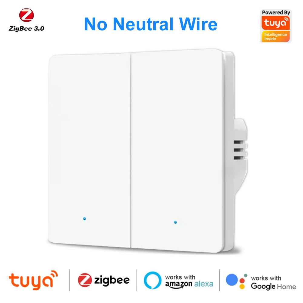 Tuya zigbee 3,0 smart life eu taster lichtsc halter kein neutraler kabel kein kondensator bedarf unterstützung alexa google home yandex alice
