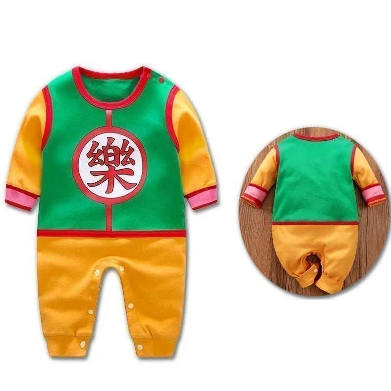 Baby Sommer kurz ärmel ige Baumwolle Anime Overall Jungen Mädchen Rollenspiel Kostüme Baby Kurzarm Body suits Kinder Stram pler.