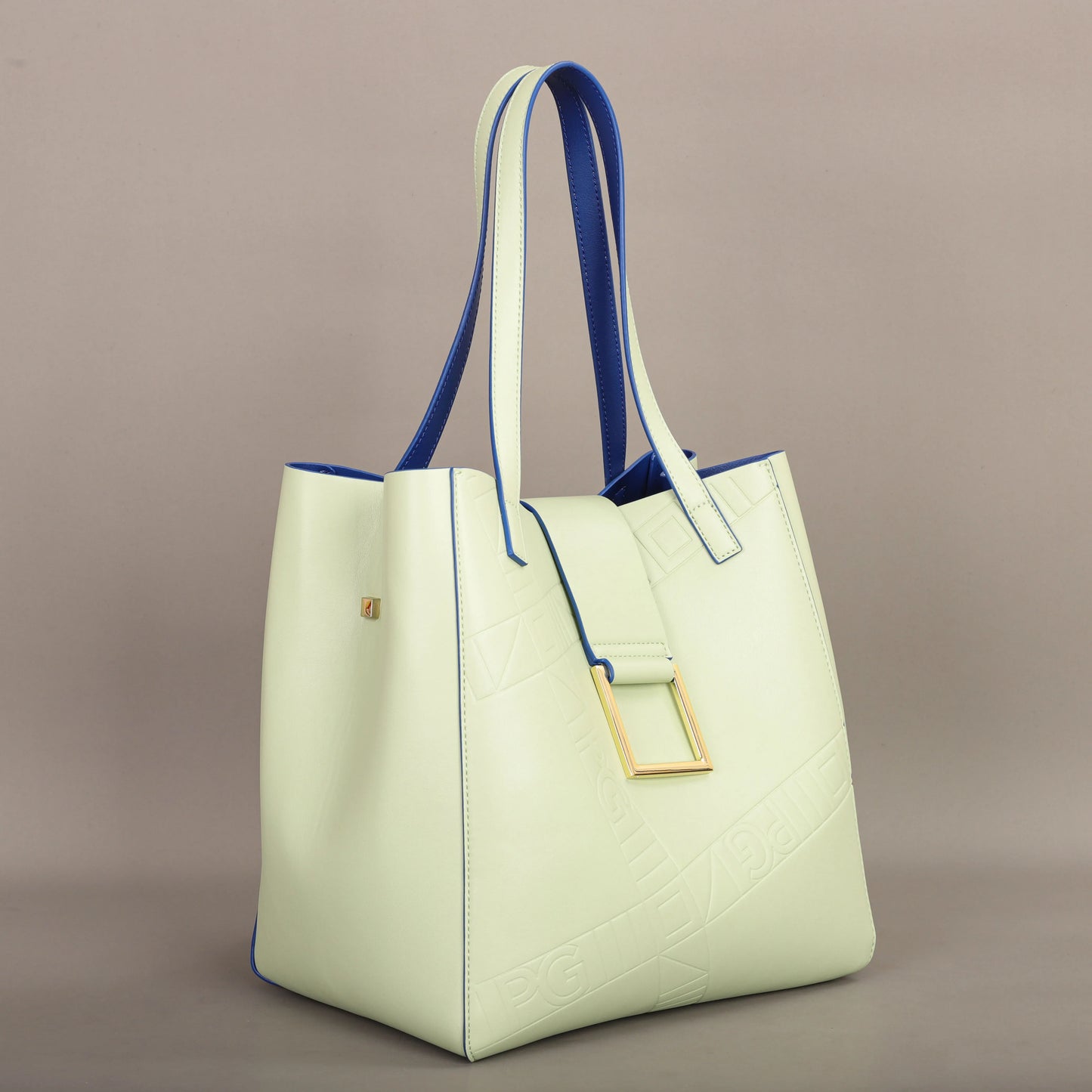 PG Lady Light Luxury High-End Design Large Capacity 2025 New Fashion PU Artificial Eco-Friendly Leather Single Shoulder Bag.