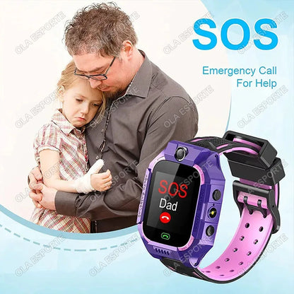 New Kids Smartwatch GPS Location Tracker SOS 2G Sim Call Child Smart Watch Camera IP67 Waterproof Watch Gift For IOS Android New.
