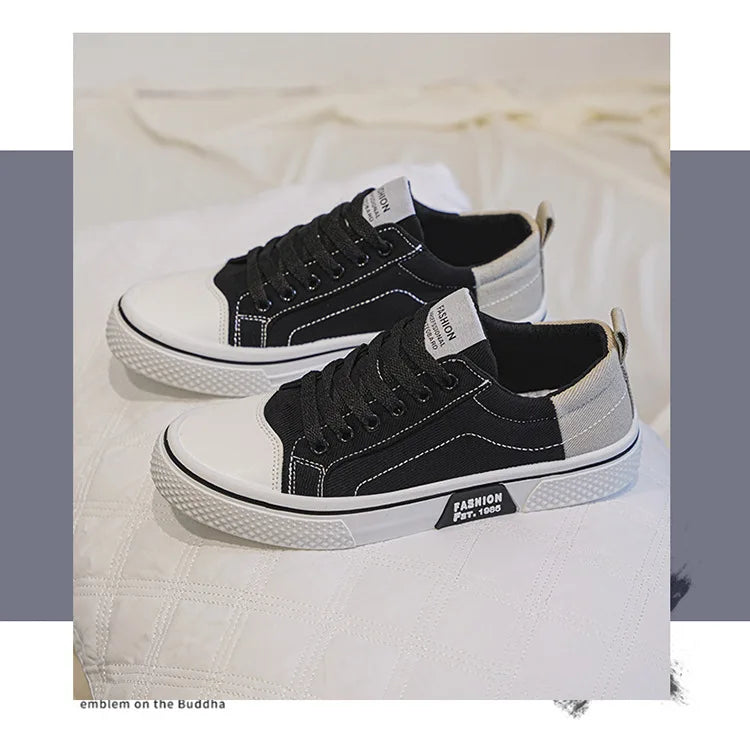 Atmungsaktive Herren-Skateschuhe aus Segeltuch mit weicher Sohle, lässige Turnschuhe, trendige, vielseitige, leichte, rutschfeste Slip-On-Sportschuhe, Größe 37–48