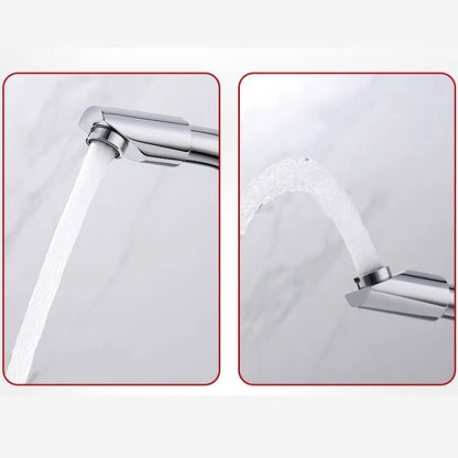 360° Rotating Basin Faucet Kitchen And Bathroom Dual-use Hot and Cold Water Faucet Splash-proof