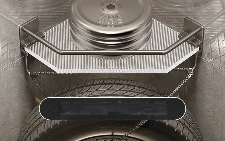 2PCS Badezimmer Acryl Regale Küche Lagerung Organizer Shampoo Regal Dusche Regal Bad Zubehör Kein Bohrer Lagerung Regal