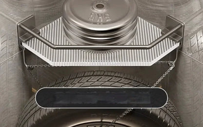 2PCS Badezimmer Acryl Regale Küche Lagerung Organizer Shampoo Regal Dusche Regal Bad Zubehör Kein Bohrer Lagerung Regal