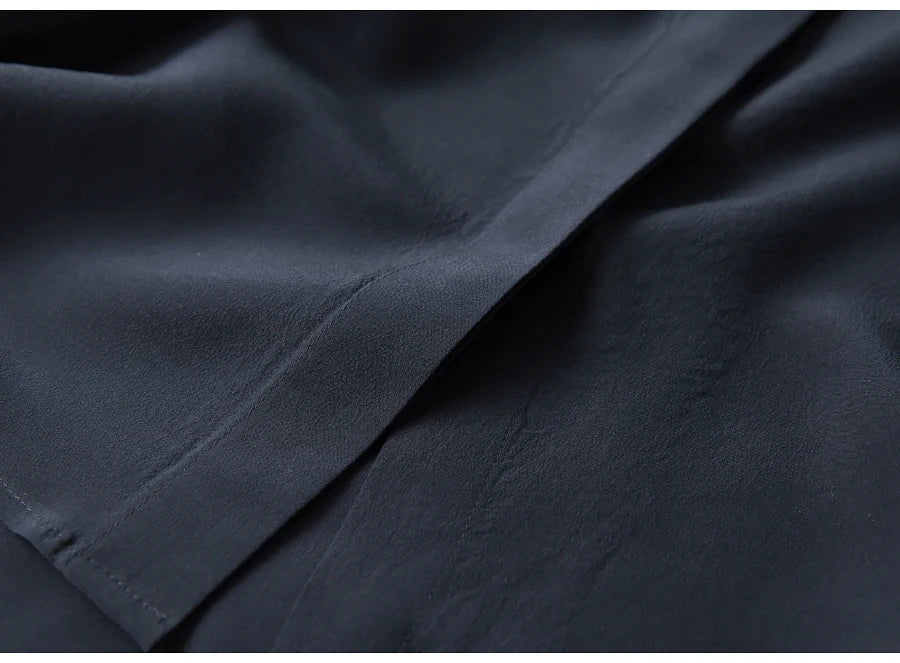 SuyaDream Damen-Seidenhemden, 100 % echte Seide, solide, langärmelige, schicke Blusen mit Knöpfen, 2025, Frühling, Sommer, Büro-Dame-Top, Weiß