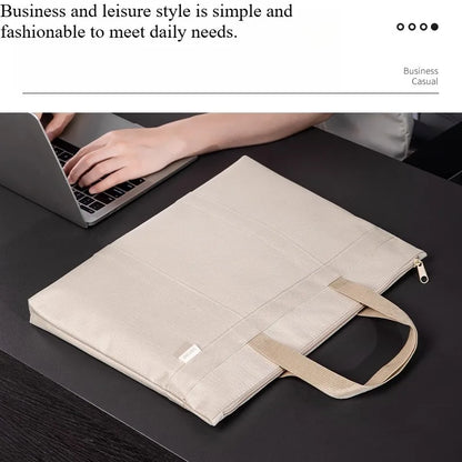 Portable document bag Oxford cloth business and leisure briefcase men and women portable document bag.