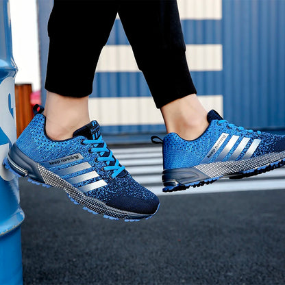 New large size men's casual sneakers Fashion easily breathable men's sneakers Comfortable running men's shoes.