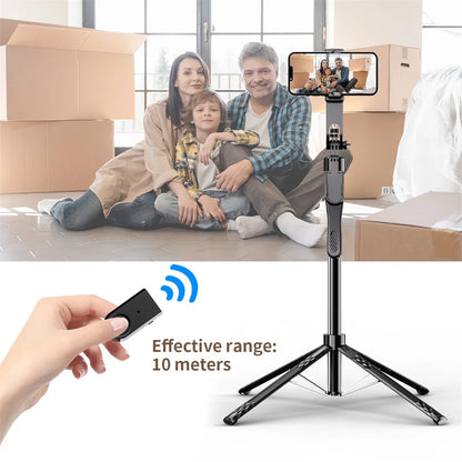 FGCLSY new 360° Rotation Gimbal Stabilizer ,Selfie Stick Tripod for Smartphone Camera With Bluetooth shutter Stabilizer for Live.