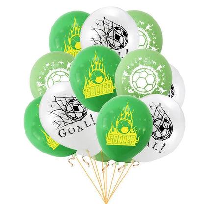 Fußball Geburtstag Dekoration Party Supplies Geschirr Luftballons Set Süßigkeiten Geschenkboxen Fußball Geburtstagsgeschenke Kinder Geburtstagsgeschenke