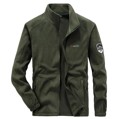 Men's Spring Autumn Jacket Thickened High-end Knitted Jacket Cardigan Outerwear Coat